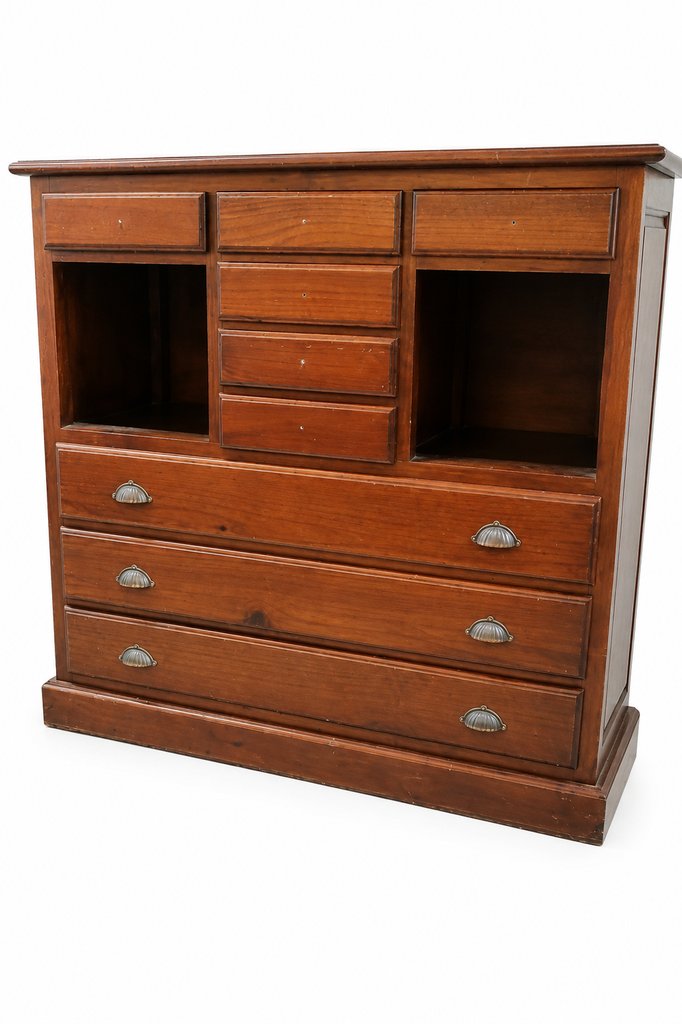 CÓMODA DE MADERA RÚSTICA 2